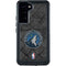 NBA Minnesota Timberwolves Dark Rust Galaxy S24 Plus Waterproof Case